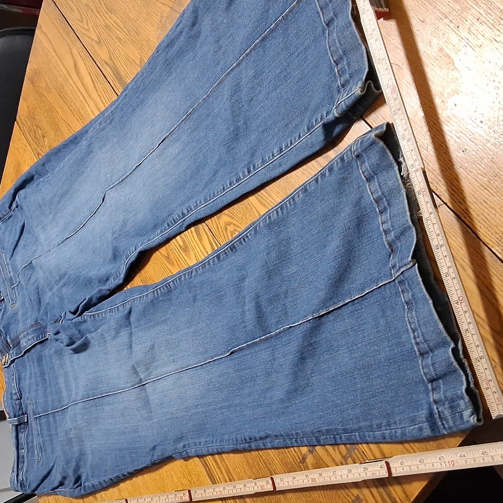 KUT FROM THE KLOTH Jeans Womens 22W BLUE ANA HIGH RISE FLARE Pants Preowned Used